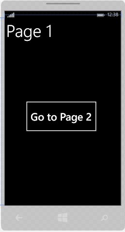 Main Page in Windows Phone